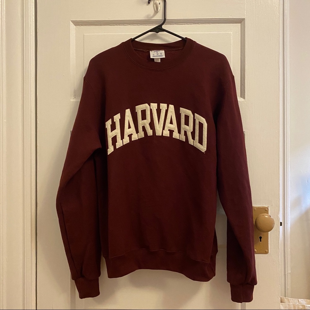 Harvard crimson Champion crewneck sweatshirt